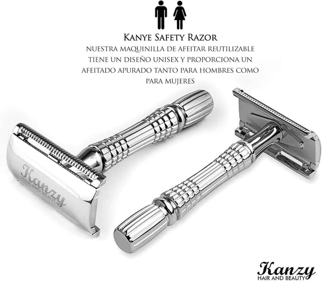 Thumbnail 4 de Kanzy Maquinilla Doble Filo con 10 Cuchillas 🚹🧔♀