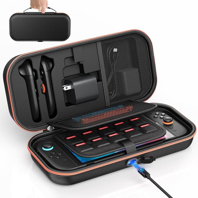 Detalle de Auarte Carrying Case 22-Game Storage