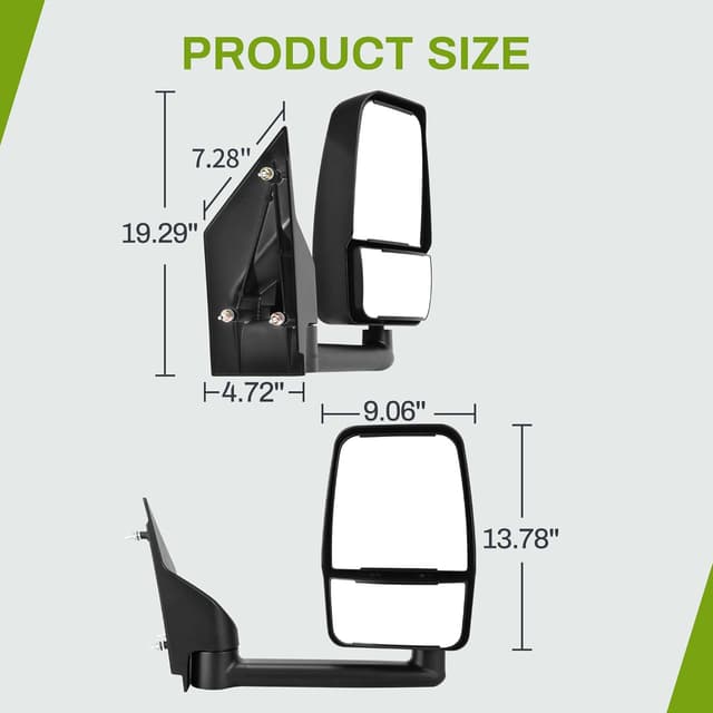 Thumbnail 5 de AUTOSAVER88 Tow Mirror for Chevy Express
