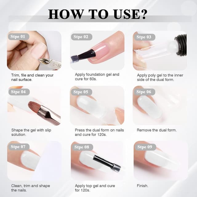 Thumbnail 6 de Saviland Poly Nail Extension Gel 100 ml