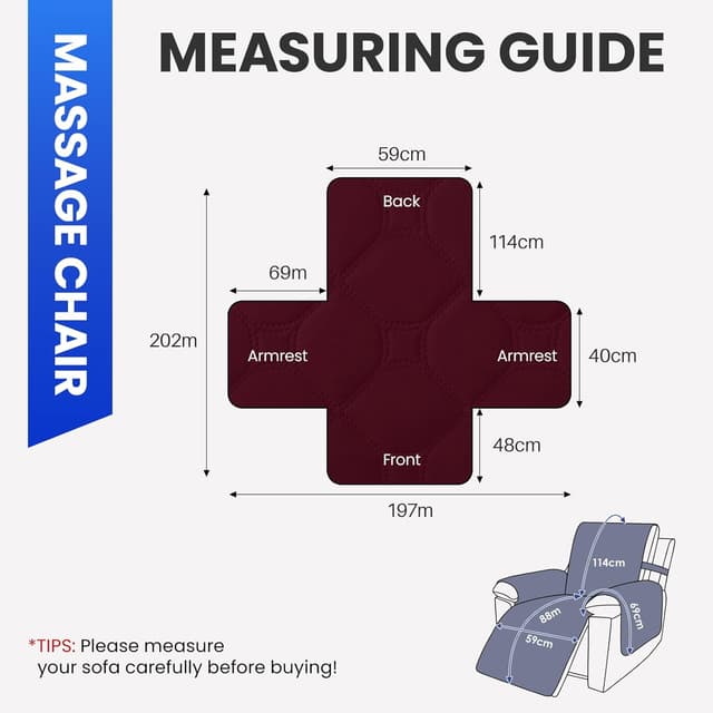 Detalle de Ystyle copripoltrona relax 1 posto impermeabile