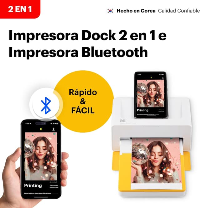 Detalle de KODAK Dock Plus 4PASS Impresora 10x15 cm