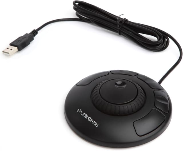 Detalle de Contour Multimedia Controller Xpress - Black: controller multimediale con jog e tastiera/mouse integrati