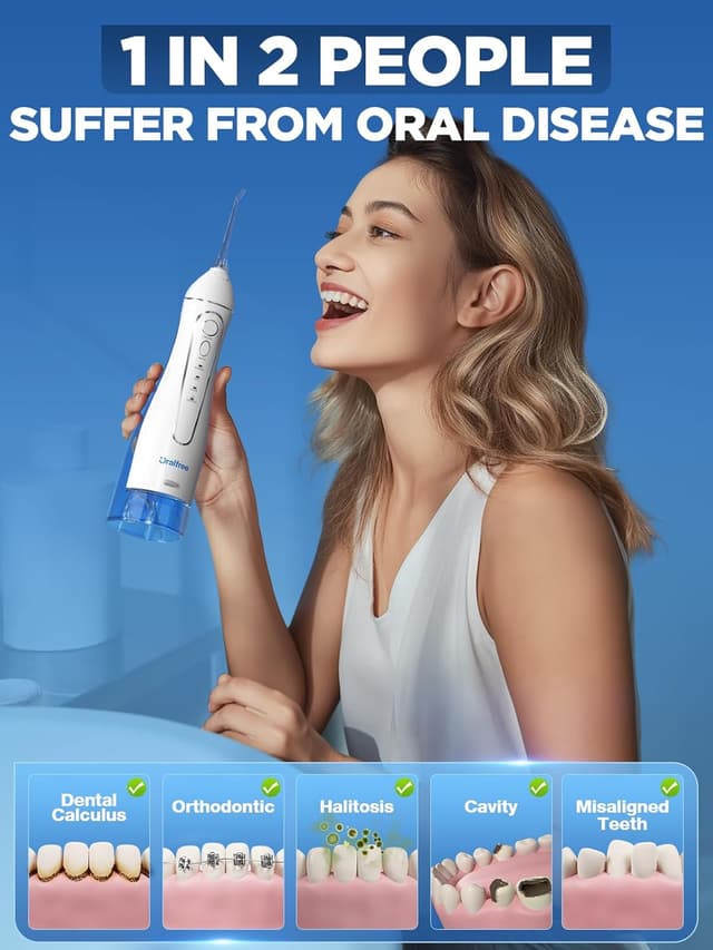 Thumbnail 6 de Oralfree Water Flosser Cordless Oral Irrigator