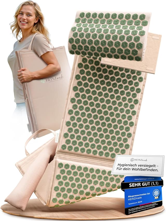 Detalle de HEINZmade Akupressurmatte XL mit 19.000 Spitzen