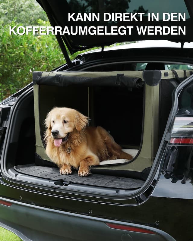 Detalle 1 de derimkcoa Hundebox faltbar 106 x 78 x 78 cm