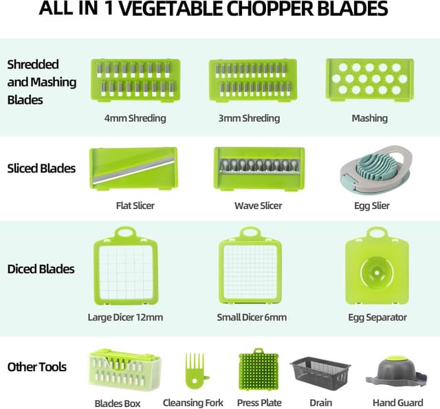 Thumbnail 6 de Veggie Vegetable Chopper Manual 1-piece 🥗