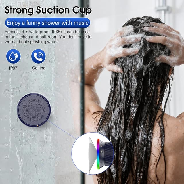 Thumbnail 4 de Bluetooth Shower Speaker 5.3 Portable wireless