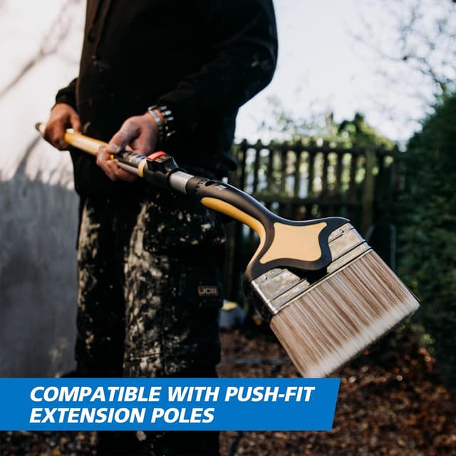 Detalle 1 de Harris Trade Angled Masonry Brush 4.75" for brick and block painting