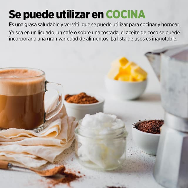 Thumbnail 3 de DRASANVI Aceite de Coco Virgen Extra KETO 🌴 500ml Bio