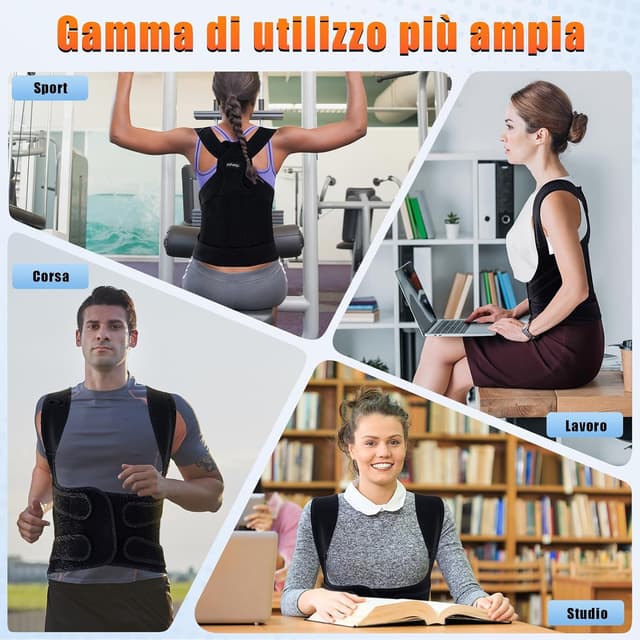 Thumbnail 6 de Fascia Correttore Posturale Fasce M 28-36