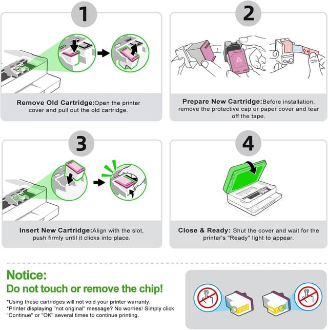 Detalle de Ankink 61XL Ink Cartridge 2-Pack