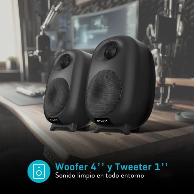 Thumbnail 2 de Nilait ACUSTIQ Altavoces Bluetooth 60 W negros 🔊