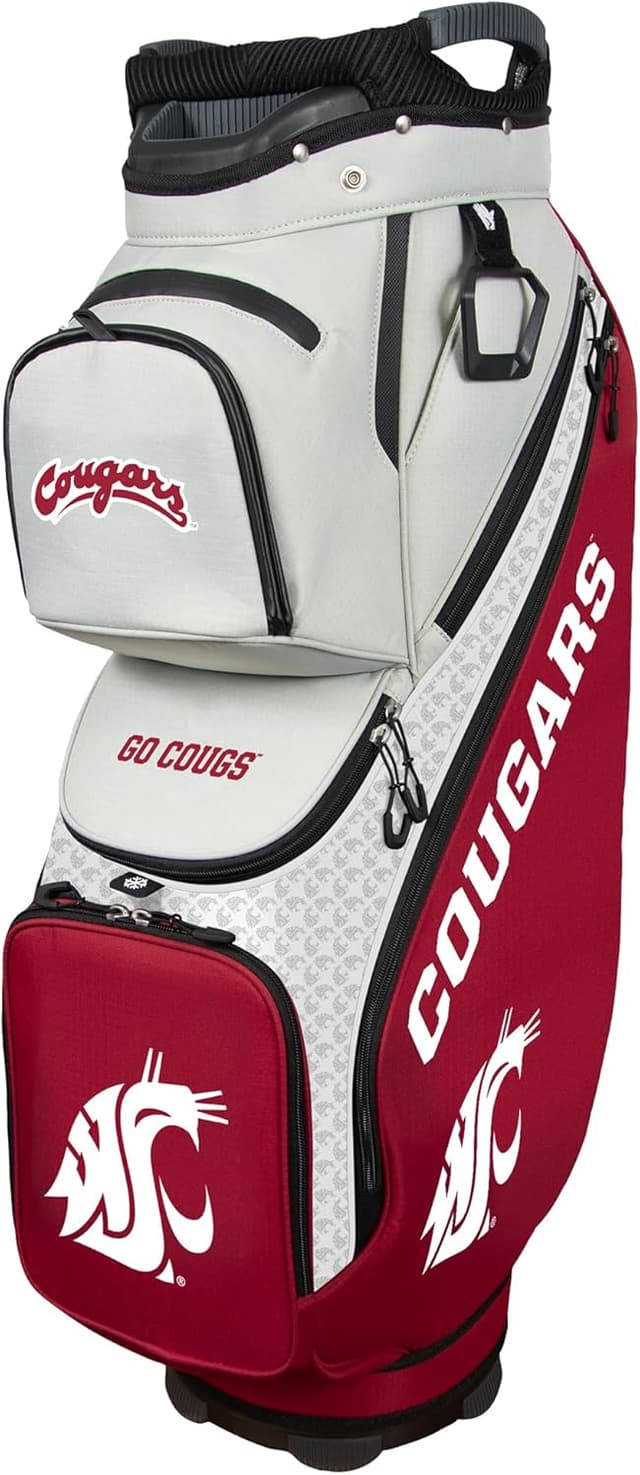 Detalle de Clubhouse Cooler Cart Bag NCAA (14-way top with insulated cooler pocket)