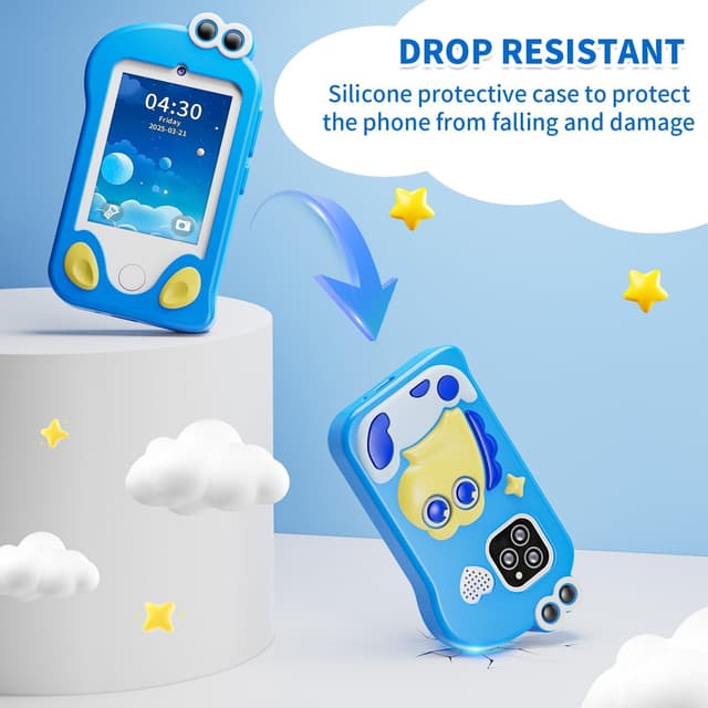 Thumbnail 6 de Tosaju Enfants 2,8" Jouet Téléphone éducatif