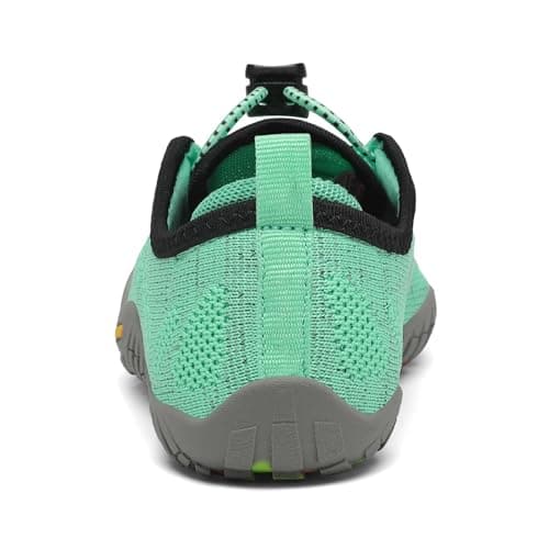 Detalle de SAGUARO Barefoot zapatillas trail running minimalistas para niños y niñas (verde, 35 EU)