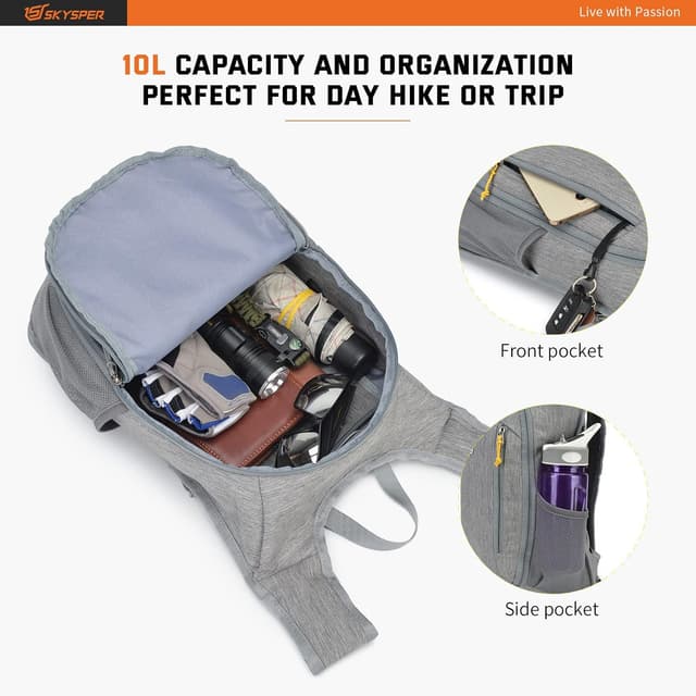 Detalle de SKYSPER Small Daypack 15L lightweight