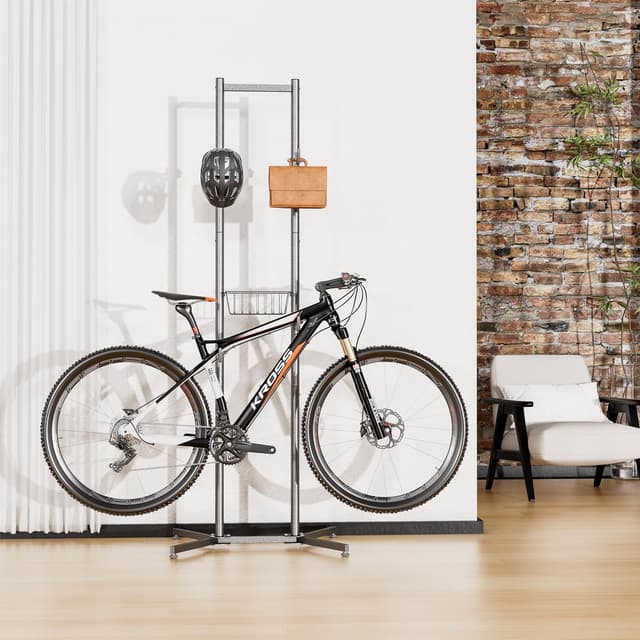 Detalle 2 de Fahrradständer Boden für 4 Räder bis 70 kg