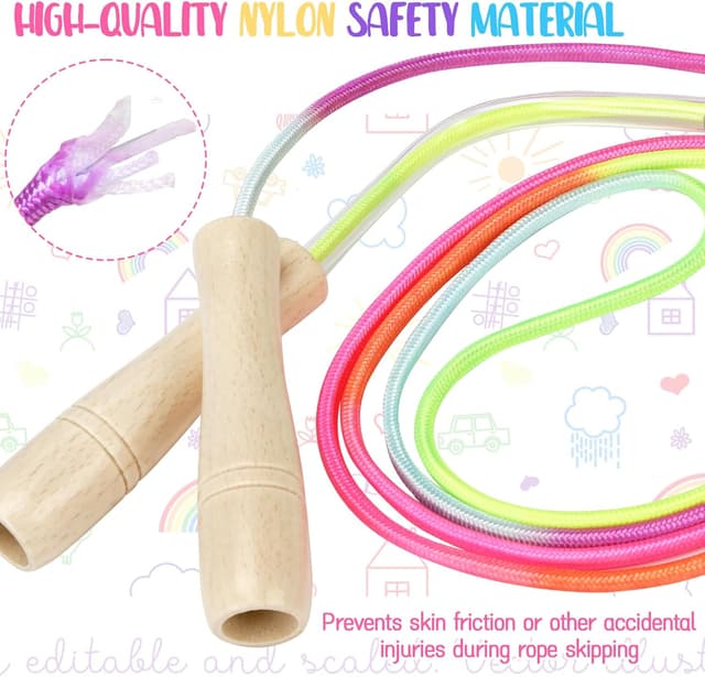 Thumbnail 2 de Corda per saltare Arcobaleno 250cm regolabile