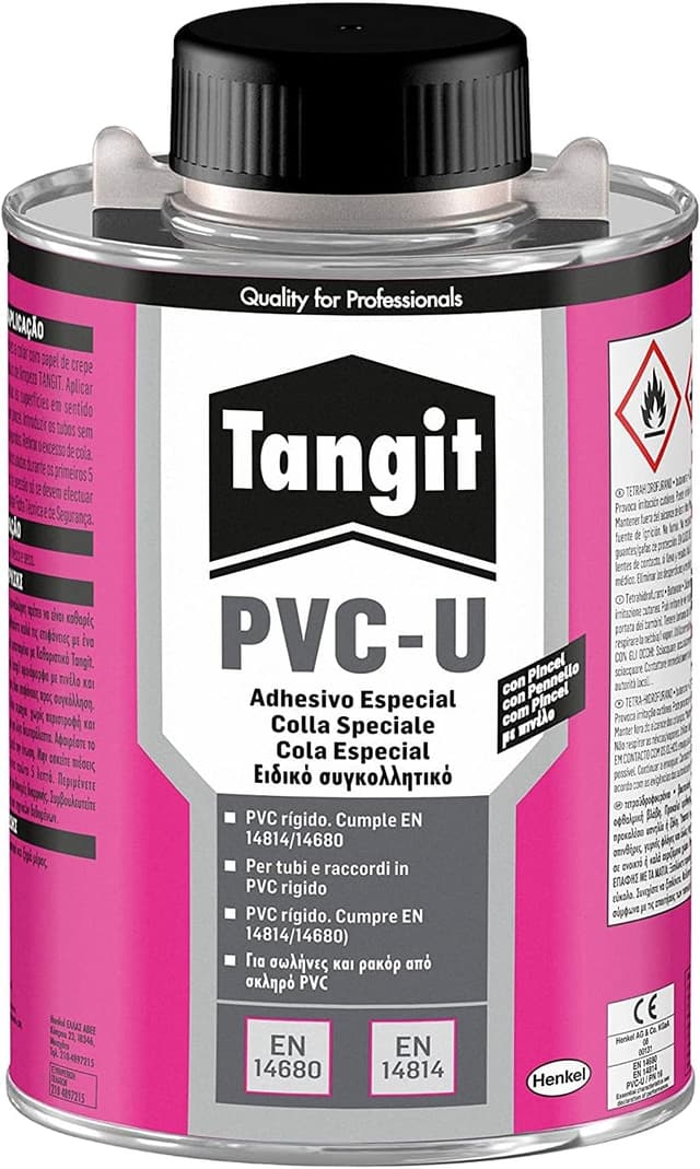 Detalle de Tangit Colle PVC-U pour eau non potable et réseaux à pression élevée (1 kg)