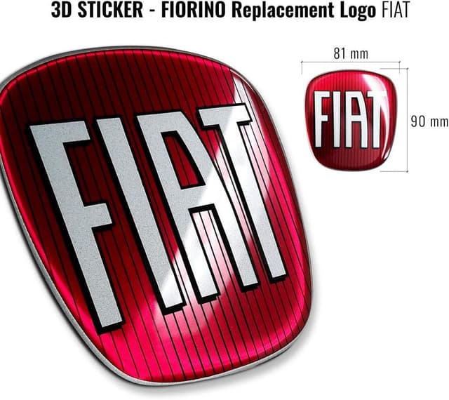 Detalle de Fiat AMS 32022 Ersatzlogo Fiorino 3D