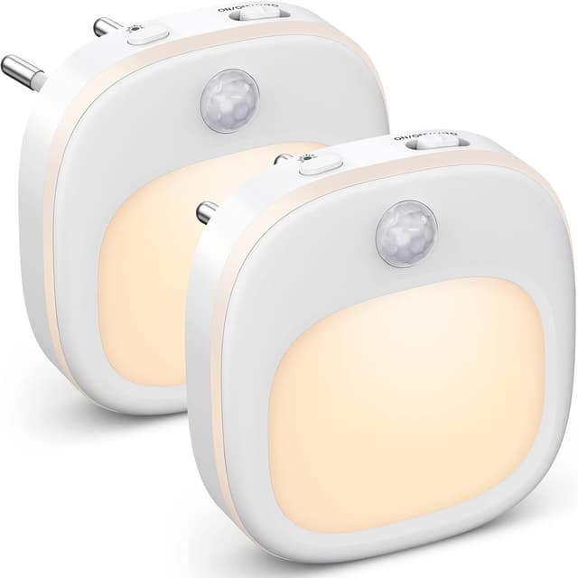 Detalle de Nachtlicht mit Bewegungsmelder 2 Stück