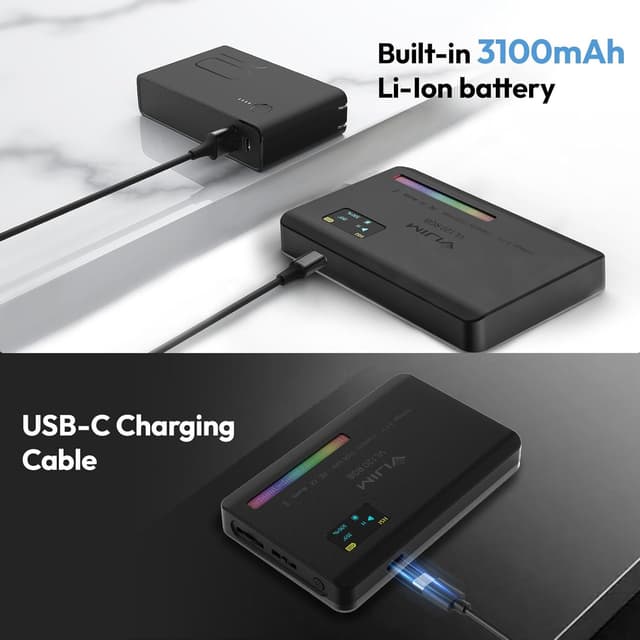 Detalle de ULANZI VL120 Videoleuchte 5"