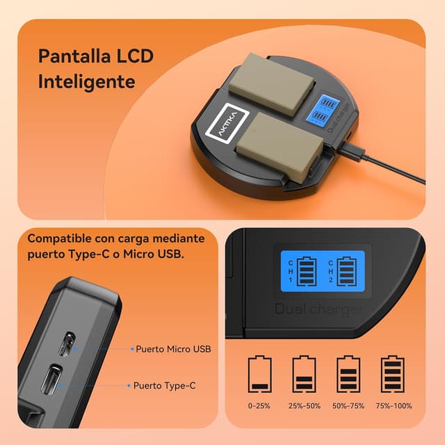 Thumbnail 3 de AKTTKA LP-E17 Dual USB-C