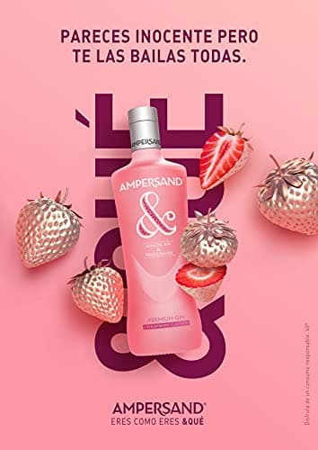 Thumbnail 3 de Ampersand Gin Fresa 70cl con Miniatura de Regalo 🍓