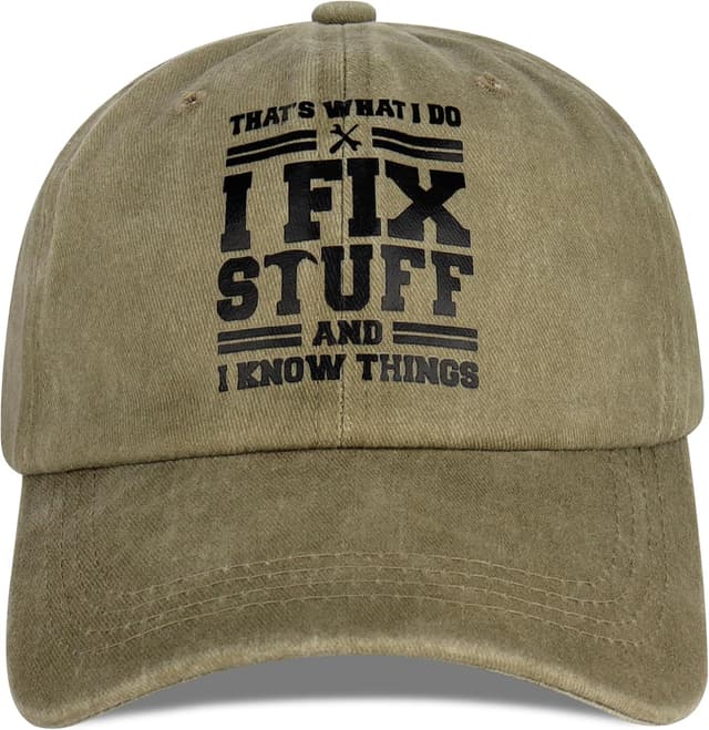 Detalle de Jeasona baseball cap for men in 100% cotton, one size with funny printed letters