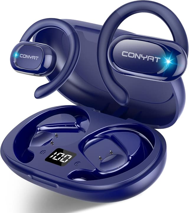 Detalle de AI Cuffie Traduzione Bluetooth 5.4: auricolari traduttori open-ear con 164 lingue