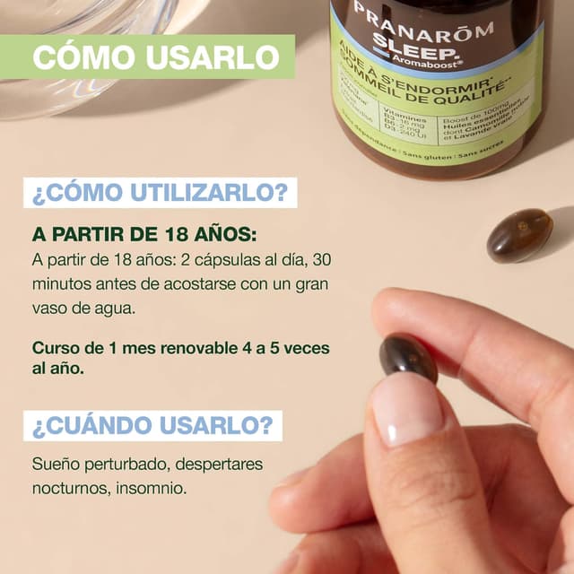 Thumbnail 4 de PRANAROM - Aromaboost Sleep, Cápsulas Sueño Rápido 😴