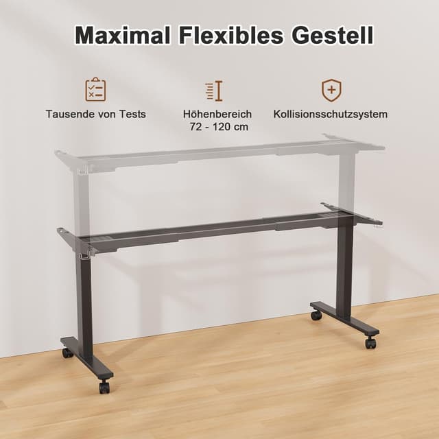 Detalle 1 de JUMMICO scrivania elettrica regolabile 100 kg