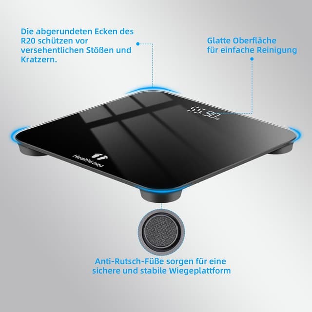 Thumbnail 4 de Healthkeep Personenwaage Digital 180 kg 📏