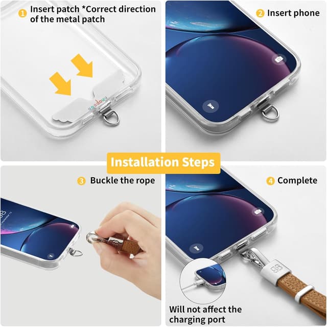 Thumbnail 4 de GOODAYY Phone Wrist Strap genuine leather lanyard