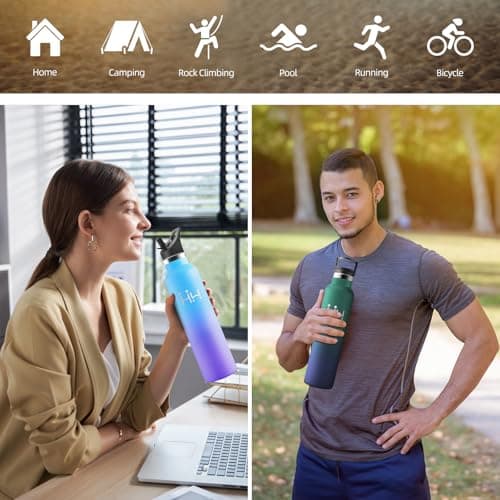 Thumbnail 6 de Motswedi Botella Térmica 1 L azul cielo ⛲