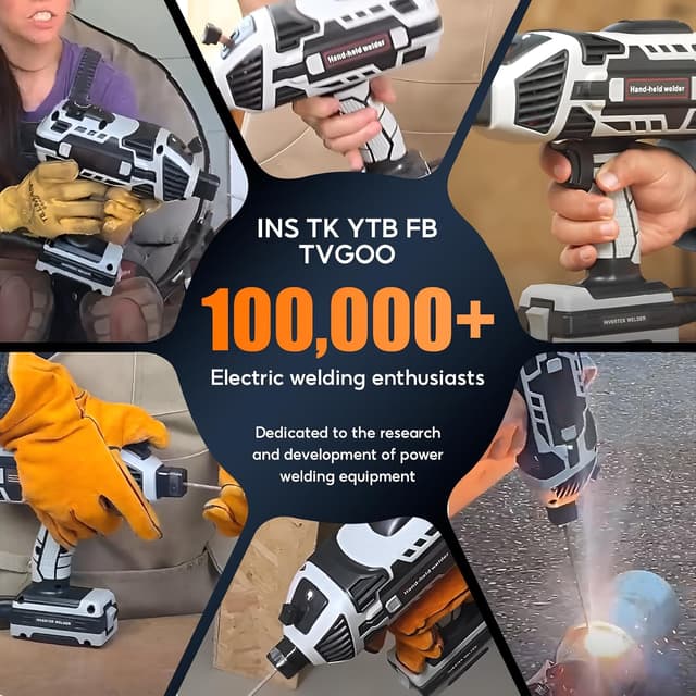 Thumbnail 6 de Portable Handheld Welding Machine 110V IGBT Welder