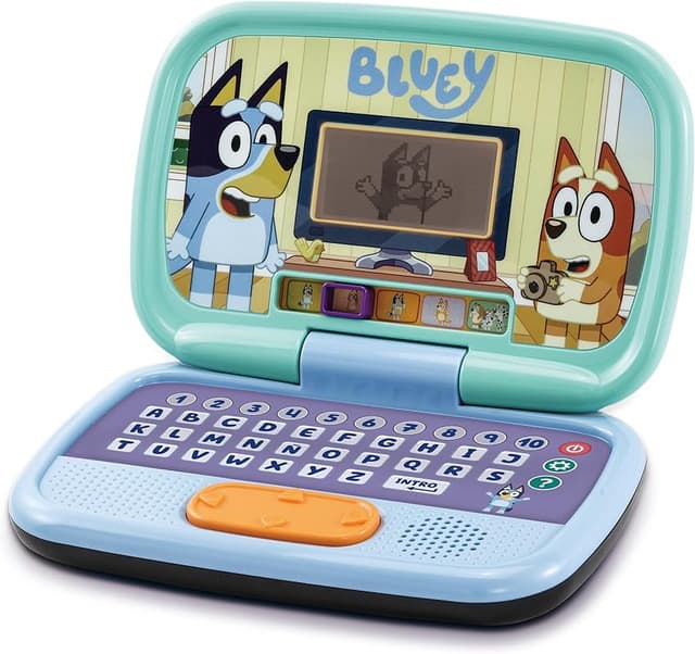 Detalle de VTech Bluey Ordenador Infantil con Pantalla y Juegos Eductivos