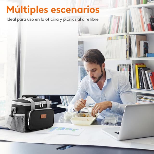 Thumbnail 5 de Lifewit Bolsa Térmica Porta Alimentos 🧊 8.5L