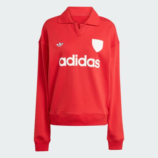 Detalle 2 de Adidas Sudadera de fútbol estampada Rojo 🔴