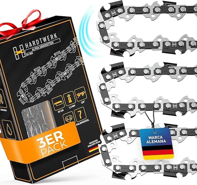 Imagen de HARDTWERK ALPHA 🪚 Cadenas de sierra 3/8" 1,3 mm en OfertitasTOP