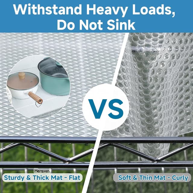 Detalle de Hersvin non slip shelf mats 50cmx600cm