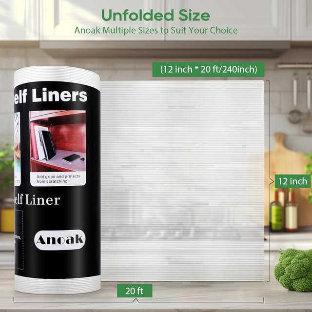 Thumbnail 6 de Anoak Shelf Liner 12in x 20ft 🏠