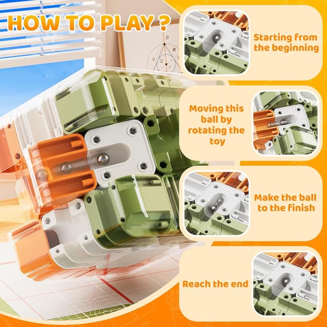 Thumbnail 4 de KIZONLY 3D Cube Puzzle for Kids 5-8 🎲