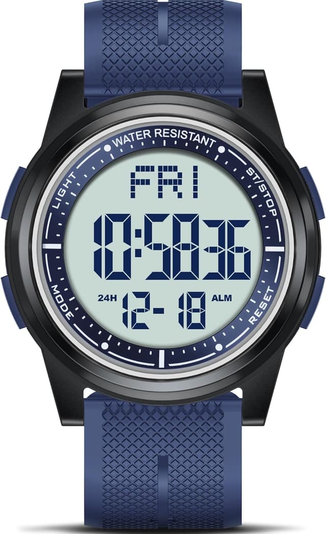 Thumbnail 6 de WIFORT Digitaluhr 5 ATM mit Wecker