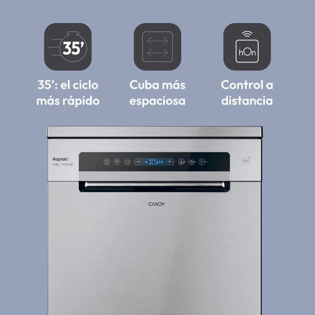 Thumbnail 5 de Candy CF 4C0F1S Lavavajillas 14 servicios