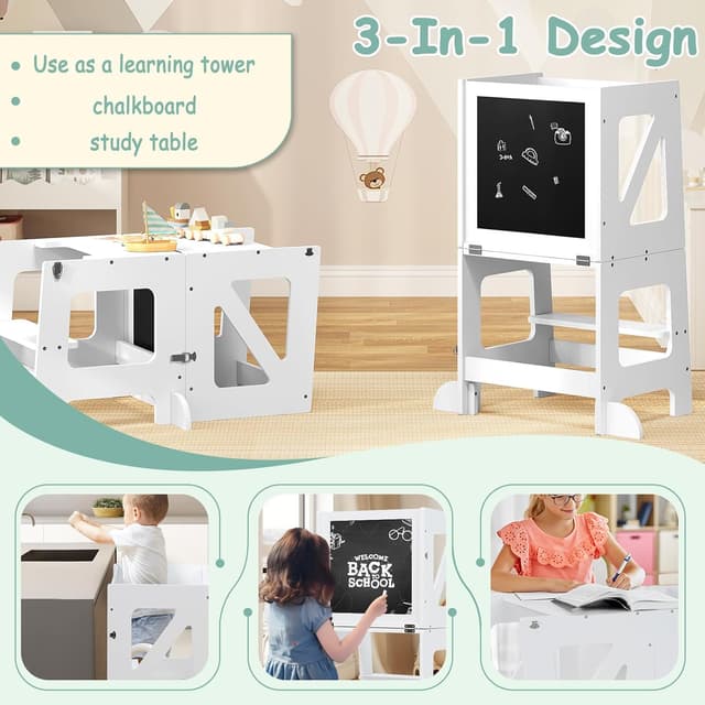 Detalle de WOLTU Lernturm 3 in 1 50 kg