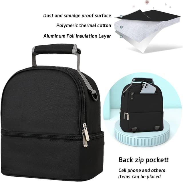 Thumbnail 3 de AIFUSI Double Layer Breastmilk Cooler Bag