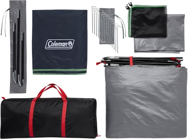 Thumbnail 6 de Coleman Skydome Tent (5-Minute Setup) 2/4/6/8-Person Weatherproof with Rainfly & Carry Bag