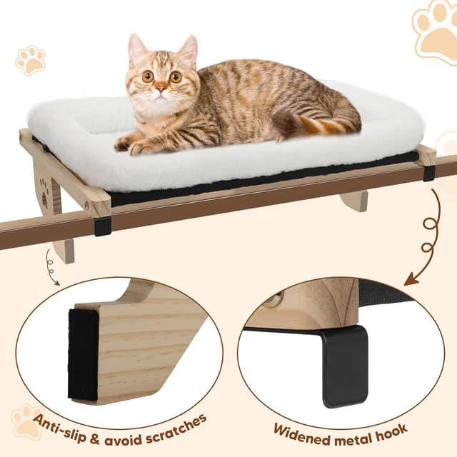 Detalle de WingFly Katzen-Hängematte für 18 kg